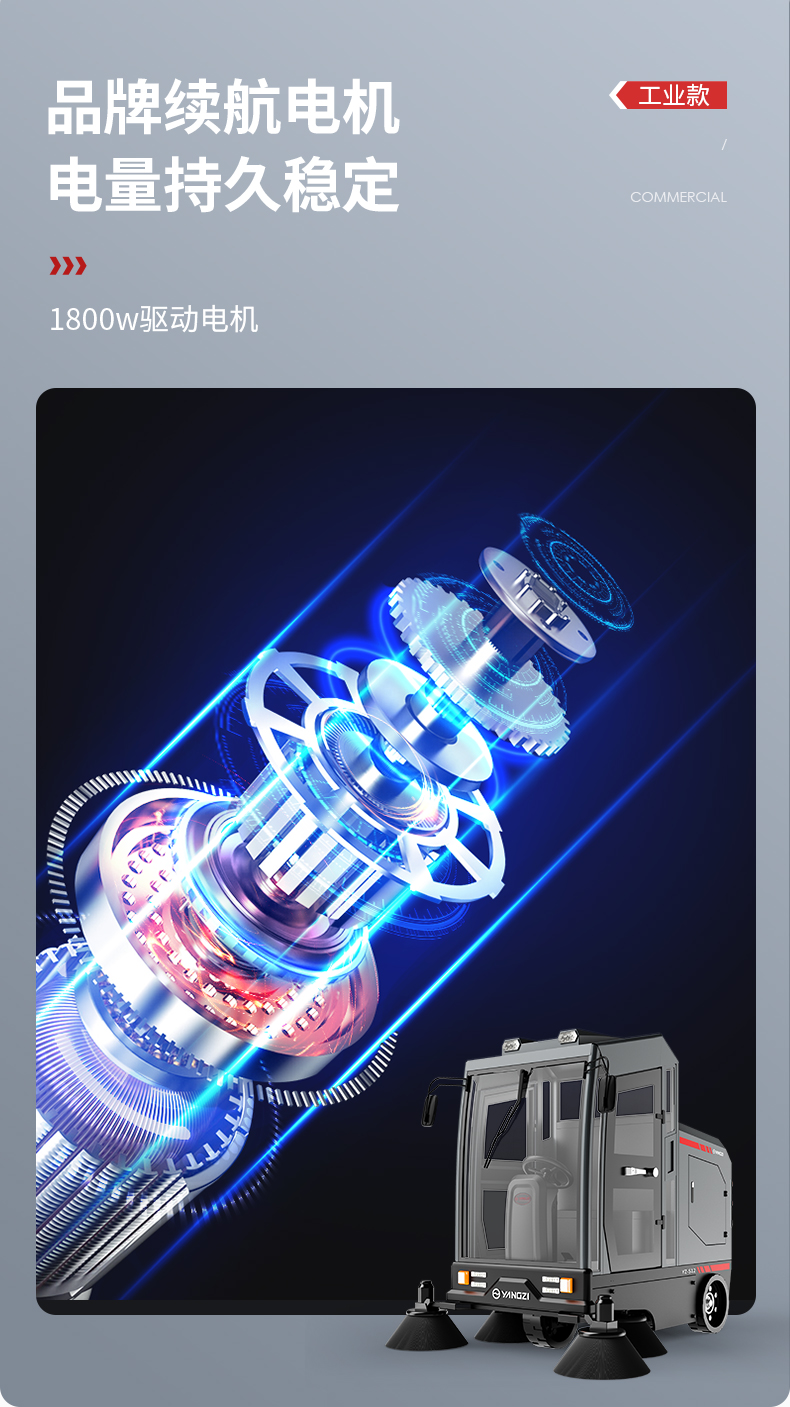 揚(yáng)子S12電動(dòng)掃地車(chē)(圖14)